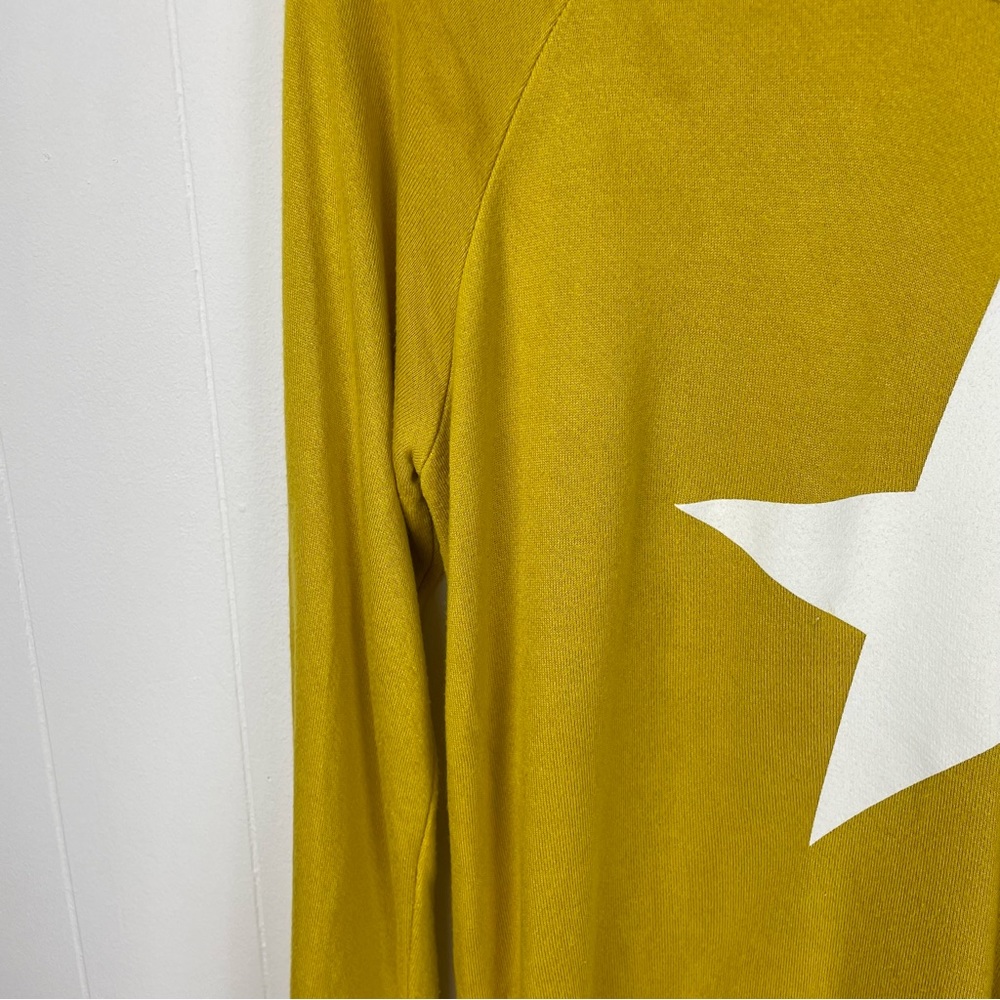 SUNDRY Star Graphic Long Sleeve Lightweight Sweatshirt - Picture 6 of 10